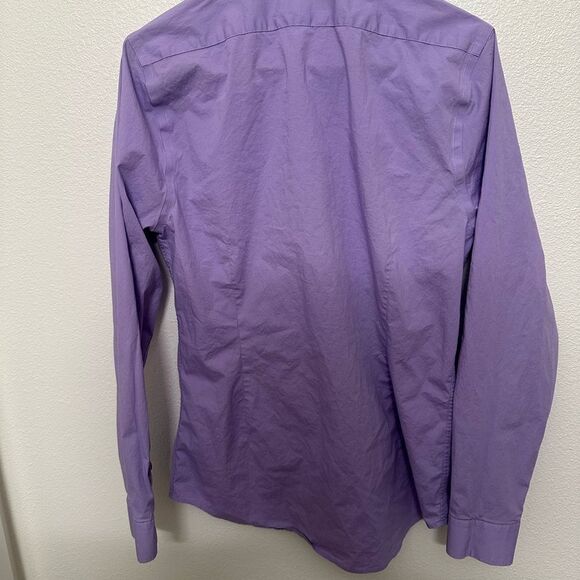 Express Men’s Purple Button Down Shirt - Picture 3 of 4